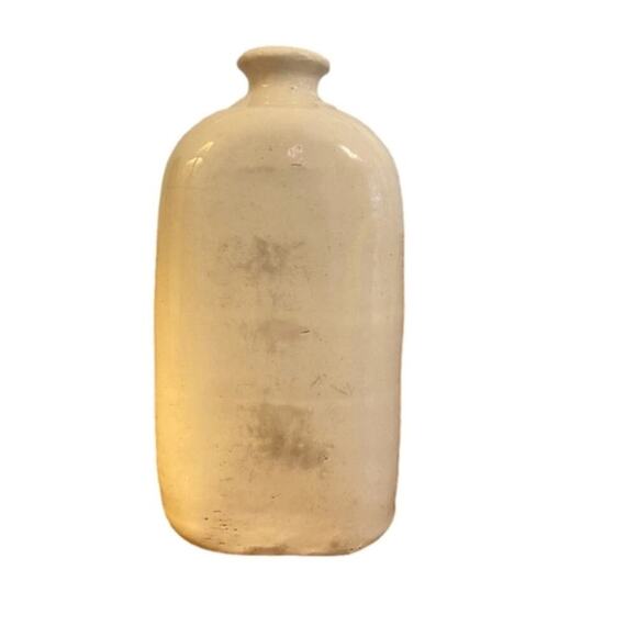 Antique 2 Quart Stoneware Carriage Foot Warmer Bed Warmer Lovatt Langley Ware En - Picture 4 of 8